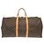 Bolso Boston Keepall 55 Monograma Louis Vuitton Castaño - vista 2