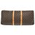 Bolso Boston Keepall 55 Monograma Louis Vuitton Castaño - vista 3
