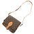 Borsa a Spalla Monogram Cartesiere 22 di Louis Vuitton Marrone Monogramma - vista 5