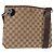 Borsa a Spalla GG Canvas Gucci Beige Argento 120841 Auth ep10981