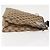 Borsa a Spalla GG Canvas Gucci Beige Argento 120841 Auth ep10981 - vista 5