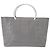 CHANEL Choco Bar Handtasche aus Lammleder Grau Silber CC Auth bs30369 Braun - Ansicht 2