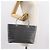 CHANEL Choco Bar Handtasche aus Lammleder Grau Silber CC Auth bs30369 Braun - Ansicht 23
