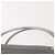CHANEL Choco Bar Handtasche aus Lammleder Grau Silber CC Auth bs30369 Braun - Ansicht 8