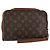 LOUIS VUITTON Monogram Orsay Clutch Bag M51790 LV Auth 148098 Monogramm
