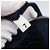 Borsa Tote PRADA in nylon blu navy argento autentica bs30571 - vista 11