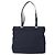 Borsa Tote PRADA in nylon blu navy argento autentica bs30571 - vista 2