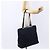 Borsa Tote PRADA in nylon blu navy argento autentica bs30571 - vista 25