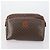 Céline Borsa a Spalla in Tela Macadam CELINE PVC 5 Set Marrone Auth ki6106 - vista 13