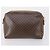 Céline Borsa a Spalla in Tela Macadam CELINE PVC 5 Set Marrone Auth ki6106 - vista 14