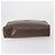Céline Borsa a Spalla in Tela Macadam CELINE PVC 5 Set Marrone Auth ki6106 - vista 16