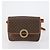 Céline Borsa a Spalla in Tela Macadam CELINE PVC 5 Set Marrone Auth ki6106 - vista 23