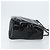CHANEL Triple Coco Kette Tote Tasche aus Lackleder Schwarz Silber CC Auth 146826 - Ansicht 3