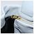 PRADA Piccola Borsa Tote in Pelle Forata Grigia Oro Auth bs30580 Marrone D'oro - vista 21