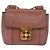 Chloé Chloe Chain Elsie Schultertasche aus Leder Rosa Gold Auth BA6595 - Ansicht 2