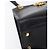 Borsa Tote Gancini in pelle nera e oro Salvatore Ferragamo Auth 149270 Nero D'oro - vista 11