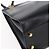 Borsa Tote Gancini in pelle nera e oro Salvatore Ferragamo Auth 149270 Nero D'oro - vista 13