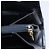 Borsa Tote Gancini in pelle nera e oro Salvatore Ferragamo Auth 149270 Nero D'oro - vista 16