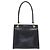Borsa Tote Gancini in pelle nera e oro Salvatore Ferragamo Auth 149270 Nero D'oro - vista 3