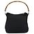 Bamboo Borsa a mano GUCCI in nylon e pelle nera argento 000 2404 0509 Auth ep11486 Nero - Ansicht 3