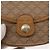 Céline Borsa a Spalla in Tela Macadam CELINE PVC Beige Oro Auth 148186 D'oro - vista 17
