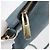 Borsa a Spalla in Pelle Blu Auth BA6891 di BURBERRY - vista 15