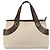 Bulgari BVLGARI Logo Mania Handtasche aus Canvas Beige Silber Authentisch BA6603 - Ansicht 13
