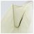 Céline Borsa a Spalla in Pelle Bianca Argento Auth 142865 Bianco - vista 20