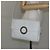 Céline Borsa a Spalla in Pelle Bianca Argento Auth 142865 Bianco - vista 22