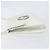 Céline Borsa a Spalla in Pelle Bianca Argento Auth 142865 Bianco - vista 4