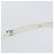 Céline Borsa a Spalla in Pelle Bianca Argento Auth 142865 Bianco - vista 8