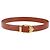 LOUIS VUITTON Epi Gürtel 34,3" Braun LV Auth th6353