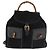 Bamboo Zaino in Bambù GUCCI Camoscio Nero Oro 003 2058 016 Auth BA5937 D'oro - vista 13