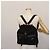 Bamboo Zaino in Bambù GUCCI Camoscio Nero Oro 003 2058 016 Auth BA5937 D'oro - vista 28