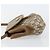 Borsa a Spalla GUCCI GG Plus Supreme in Pelle PVC Beige Oro Auth th6331 D'oro - vista 4