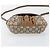 Borsa a Spalla GUCCI GG Plus Supreme in Pelle PVC Beige Oro Auth th6331 D'oro - vista 5
