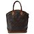 LOUIS VUITTON Borsa a mano verticale Monogram Lockit M40103 LV Auth 144056 Monogramma - vista 2