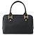 Borsa Boston MCM Logogram Vicetos PVC Nero Oro Auth am9026 D'oro - vista 2