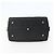 Borsa Boston MCM Logogram Vicetos PVC Nero Oro Auth am9026 D'oro - vista 5