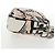 Borsa a Spalla in Tela CHANEL Chain Cruise linea Rosa Argento CC Auth 139043V - vista 4