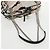 Borsa a Spalla in Tela CHANEL Chain Cruise linea Rosa Argento CC Auth 139043V - vista 7