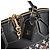 LOUIS VUITTON Catgram Alma Soup Borsa a Mano Nera M44403 LV Auth 139431SM Nero Monogramma - vista 9