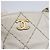 Borsa a tracolla a catena CHANEL Wild Stitch in pelle d'agnello Bianco Oro CC Auth BA6359 D'oro - vista 17