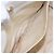 Borsa a tracolla a catena CHANEL Wild Stitch in pelle d'agnello Bianco Oro CC Auth BA6359 D'oro - vista 21