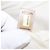 CHANEL Nuova Borsa Tote da Viaggio Nylon Beige Oro CC Auth 143978 D'oro - vista 12