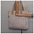 CHANEL Nuova Borsa Tote da Viaggio Nylon Beige Oro CC Auth 143978 D'oro - vista 21