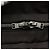 Hermès HERMES Borsa a Mano Her Line PM Tela Grigia Argento Auth 143972 Marrone - vista 10