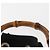 Borsa a mano in nylon Gucci Bamboo 2 in 1 nera argento autentica BA5354 Nero - vista 14
