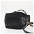 Borsa a mano in nylon Gucci Bamboo 2 in 1 nera argento autentica BA5354 Nero - vista 3