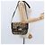 Céline Borsa a Spalla Celine C Sulky in Tela Beige Oro Auth 149188 D'oro - vista 22